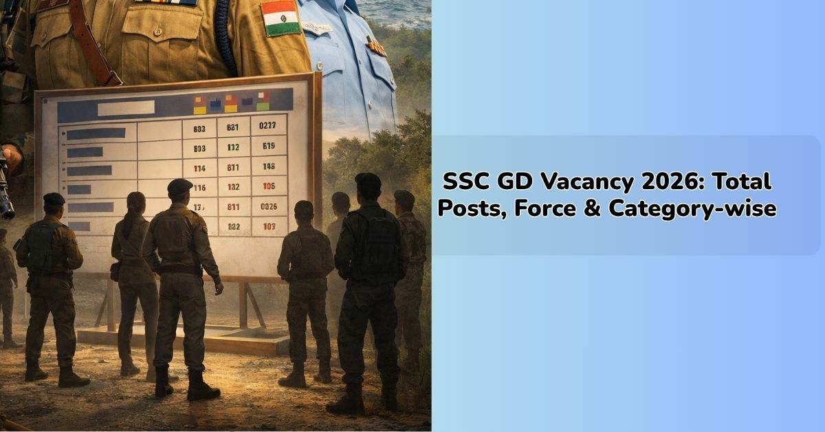 SSC GD Vacancy 2026 notification showing 25487 constable posts in CAPFs with eligibility and apply details